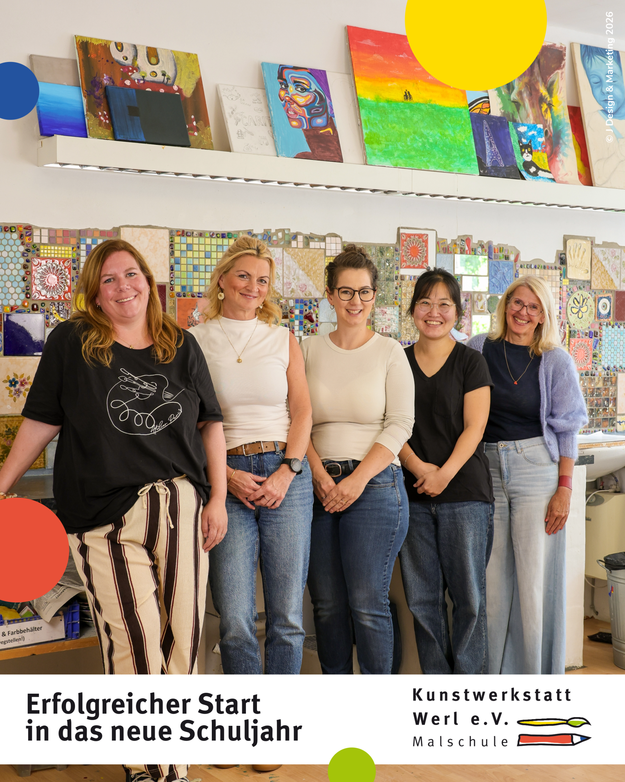 Mehr über den Artikel erfahren Kunstwerkstatt wächst weiter: Mehr Plätze für Kinder und erstmals Workshops für Erwachsene